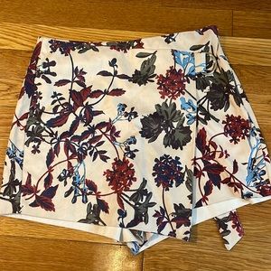 Suede Zara mini skort - size small.